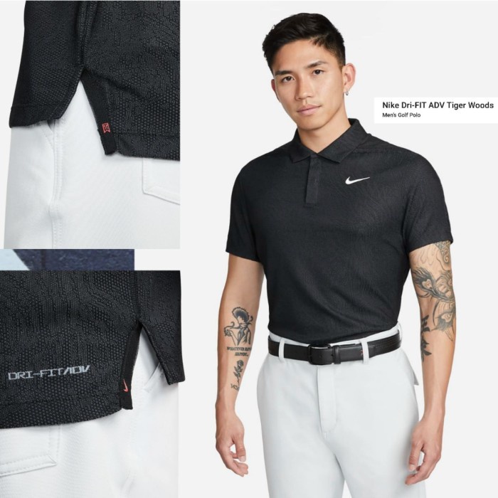 TERLARIS KAOS GOLF PRIA NIKE TW Nike Dri-FIT ADV Tiger Woods Polo ORIGINAL
