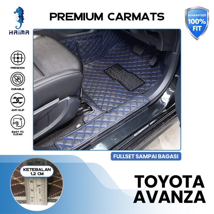 Karpet Mobil Toyota Avanza Veloz Xenia 2022-2023 Fullset