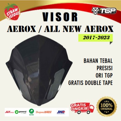 Aksesoris Variasi Visor Yamaha Aerox 155/ Aerox All New Connected 2017