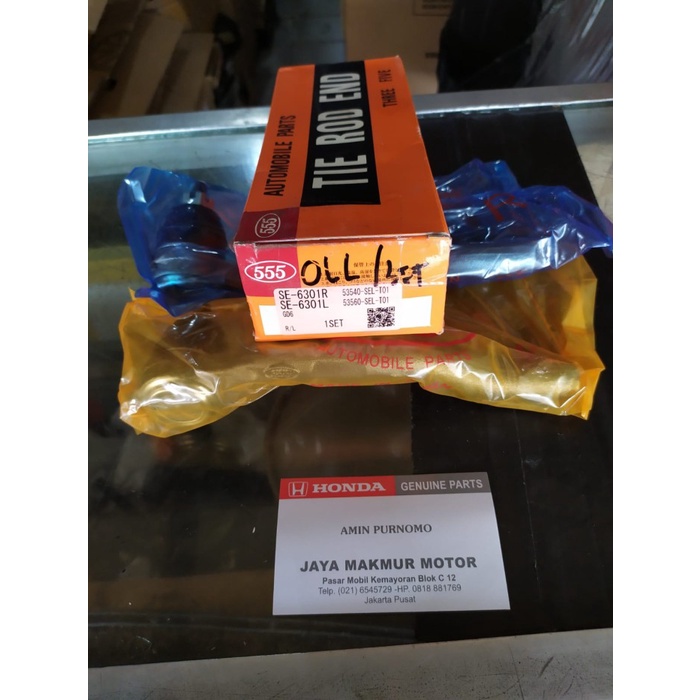 Tie Rod End Honda Jazz GD3 City GD8 2003 2004 2005 2006 2007 2008 555