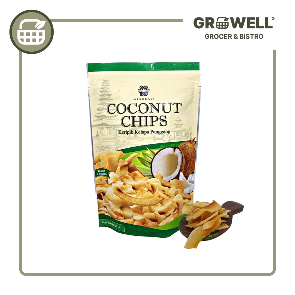 

MERUBALI COCONUT CHIPS ORIGINAL 50GR