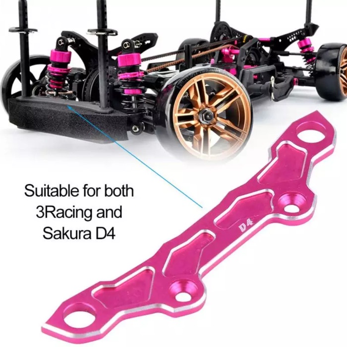 PROMO sakura d4 metal front bumper 3racing aluminium metal alloy