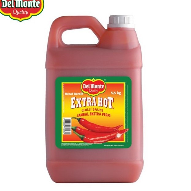 

Saus Delmonte Extra Hot Gallon 5,5Kg Promo