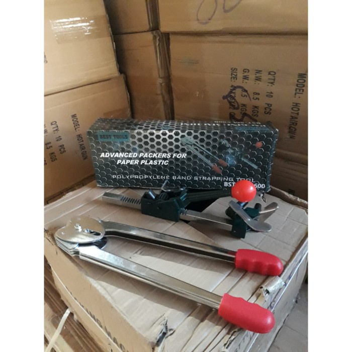 strapping band tool BESTTOOLS alat klem packing kardus kayu palet alat