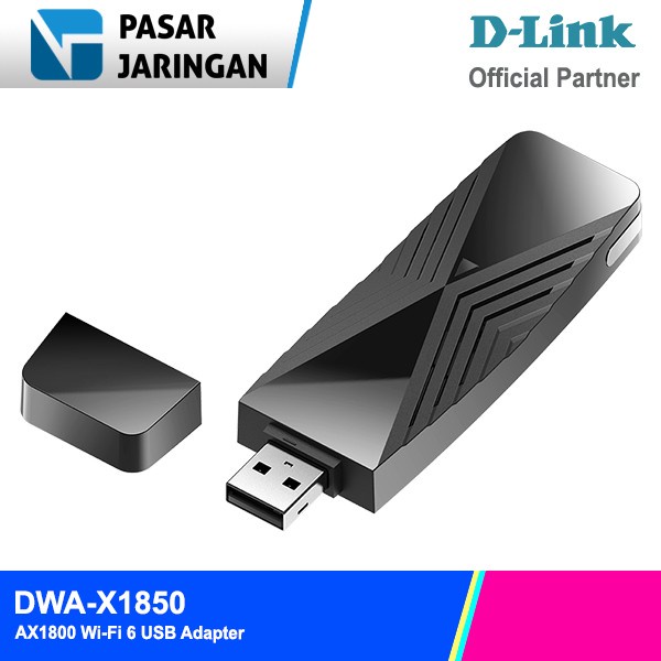 D-Link DWA-X1850 USB WiFi 6 Adapter AX1800 USB 3.0 Dual Band MU-MIMO