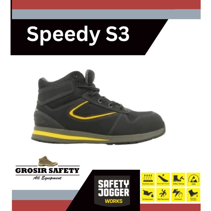 Sepatu Safety Jogger Speedy S3