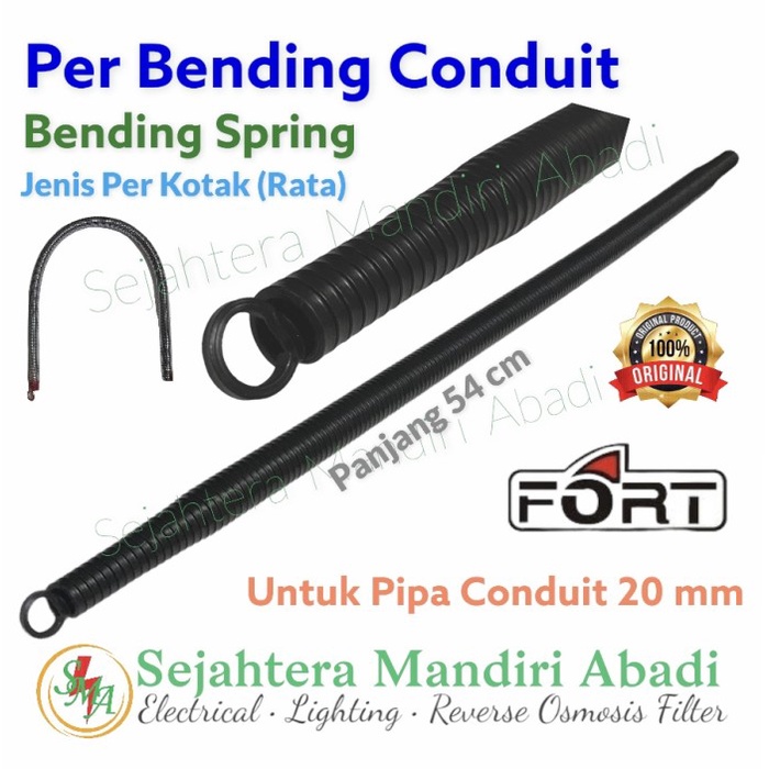 BeliYukzzz- Per Bending Pipa Listrik Conduit Spring Kotak Rata 20mm