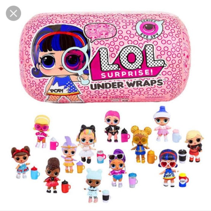 Lol Surprise Under Wraps Eye Spy / Boneka Lol Best Seller