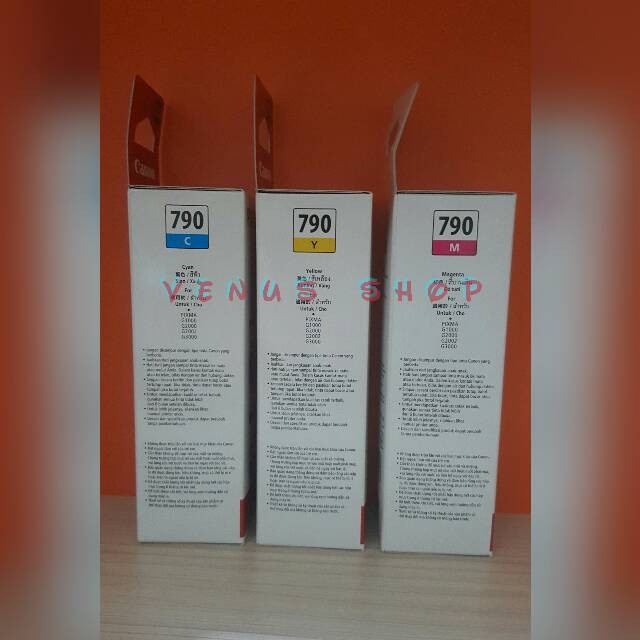 

Kualitas No1 Canon Tinta Botol Gi790 Color / Tinta Refill Gi 790 Warna Original