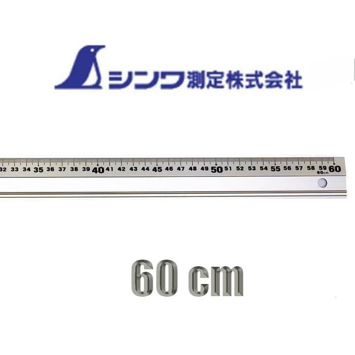 

Kualitas No1 Penggaris Alumunium Shinwa Silver 60Cm