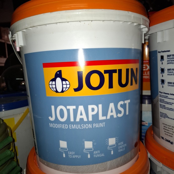 Jotun Jotaplast New White / Cat Jotun Jotaplast putih ukuran pail @18ltr (26kg)