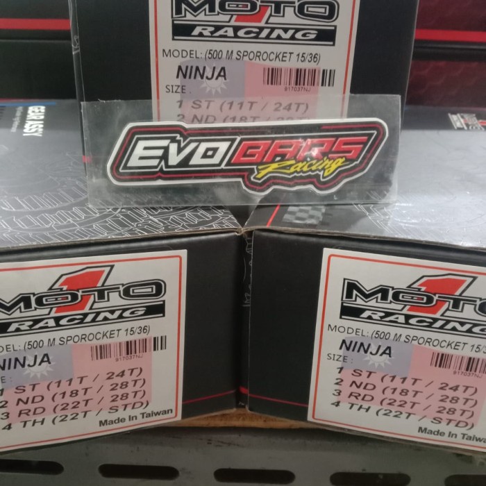 Populer Gear Rasio Moto1 Racing Ninja R / Rr 500M