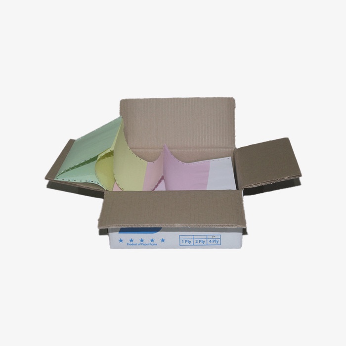 

Promo Kertas Continuous Form 4 Ply 9.5 X 11 Sj Paper Print A4 / Rangkap Packing Aman