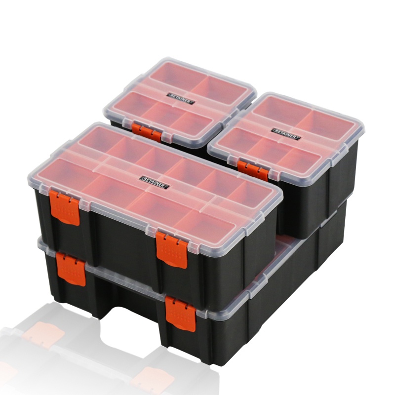 Parts Storage Box Double-Layer Building Block Classification And Organization Box Electronic Compone
