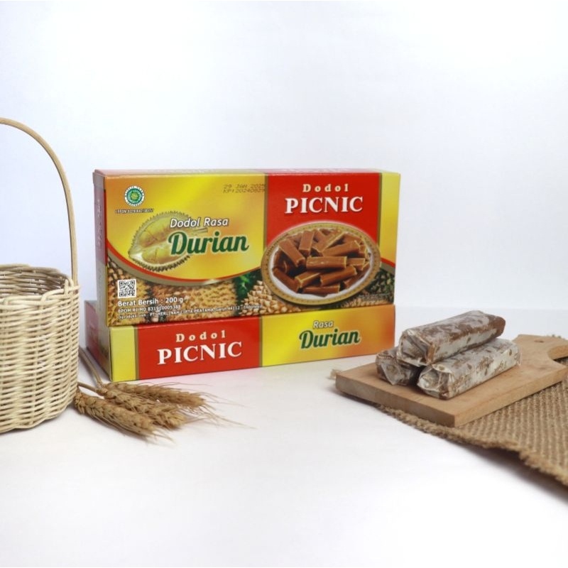 

Dodol Garut Asli Murah Berkualitas Original Makanan Khas Garut - PICNIC Dodol Rasa Durian 200 Gram