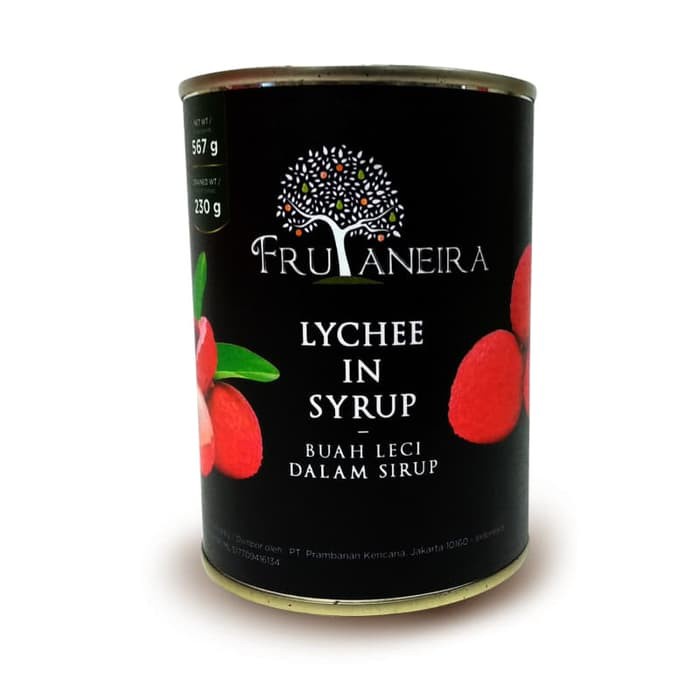 

Frutaneira Lychee in Syrup 567 Gram / Frutaneira Buah Leci Dalam Sirup 567gr