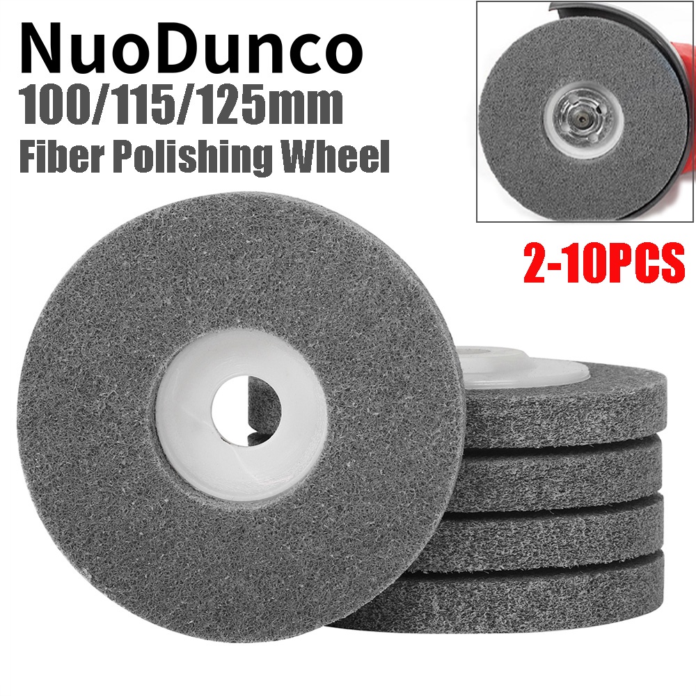 100/115/125mm Nylon Fiber Polishing Wheel Abrasive Sanding Disc For Angle Grinder Metal Woodworking 