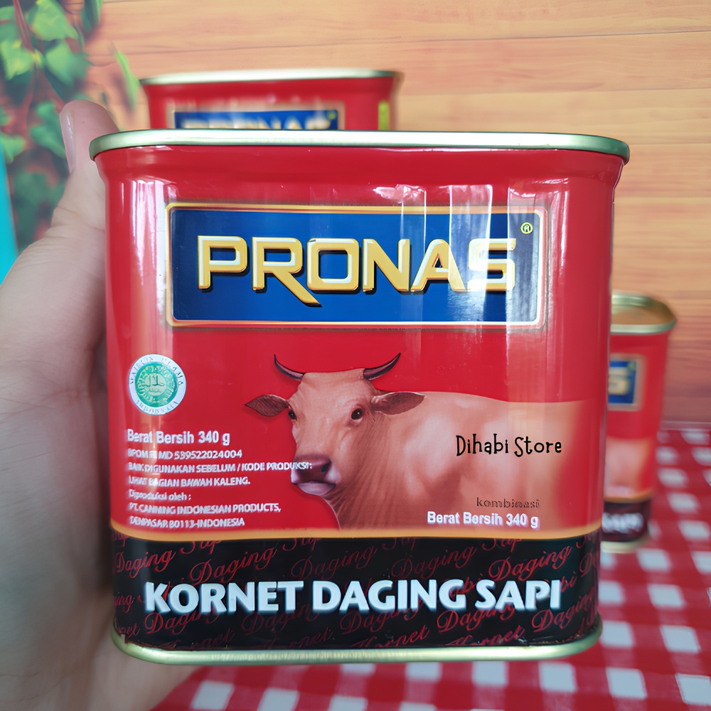

Pronas Corned Beef - Kornet Daging Sapi 340 Gram