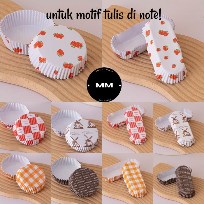 200pcs paper cup roti laminating kertas roti paper cup case roti