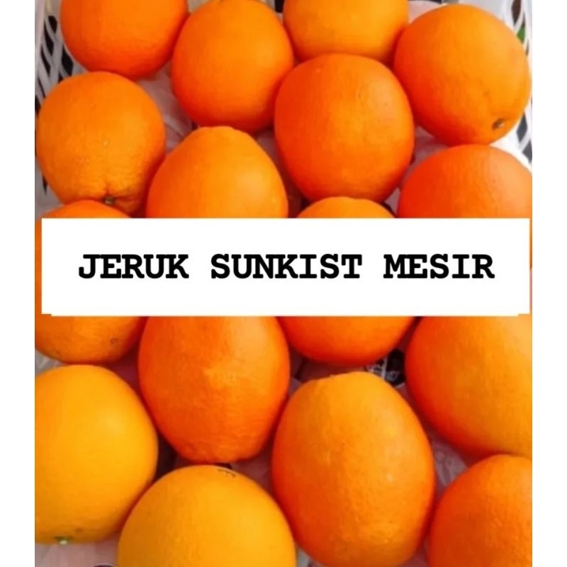 

JERUK SUNKIST NAVEL MESIR (1 KG )