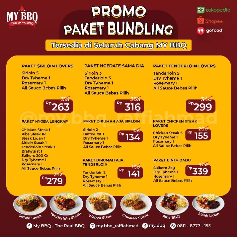 

Promo Paket Bundling MY BBQ