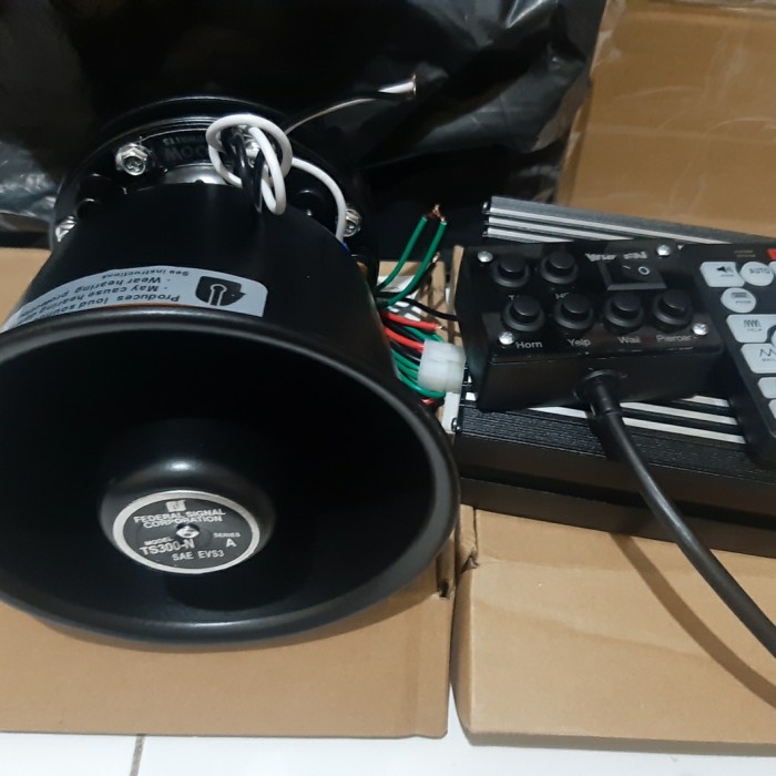 Paket Sirine Ic Whelen Alpha Dan Speaker Sts Taiwan Termurah