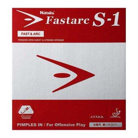 NITTAKU FASTARC S1 Karet Bet Pingpong Tenis Meja ORIGINAL SEGEL NO KW