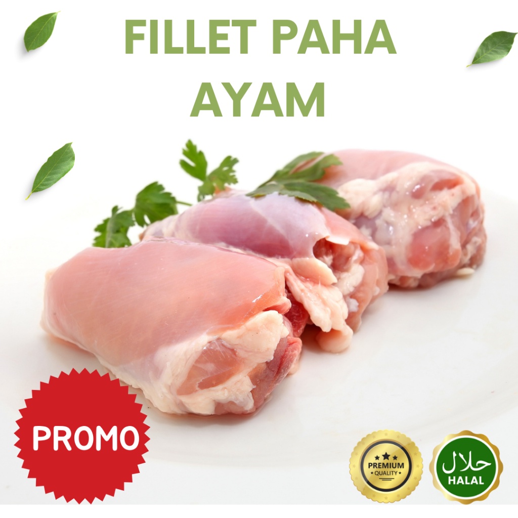 

Daging Fillet Paha Ayam Boneless Premium Murah