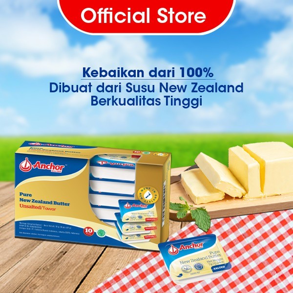 

Anchor Minidish Mentega (Butter)10 x 7g