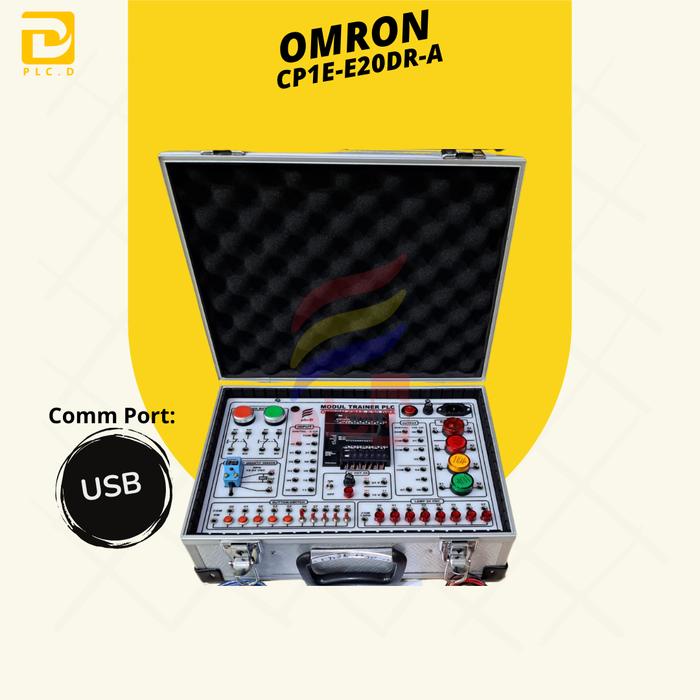 Trainer PLC Omron CP1E E 20 DRA