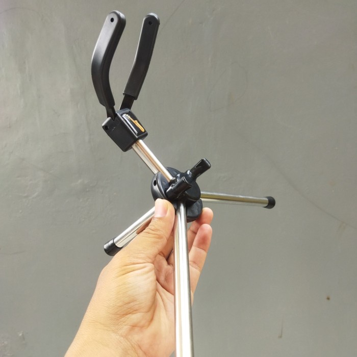 TERLARIS stand baby saxophone curved soprano lipat masuk bell