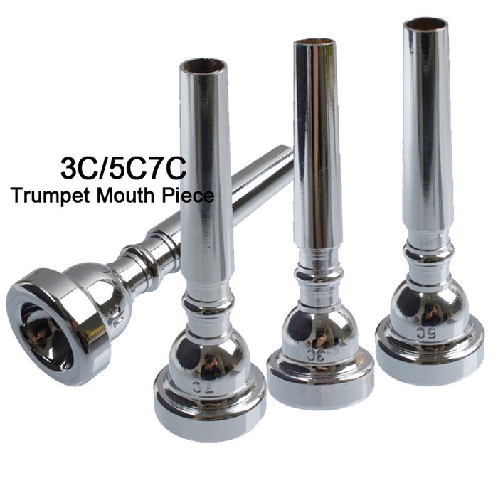 PROMO 3C 5C 7C Mouthpiece Terompet Trumpet Mouthpiece Trumpet Bullet Shaped Trumpet Mouthpiece