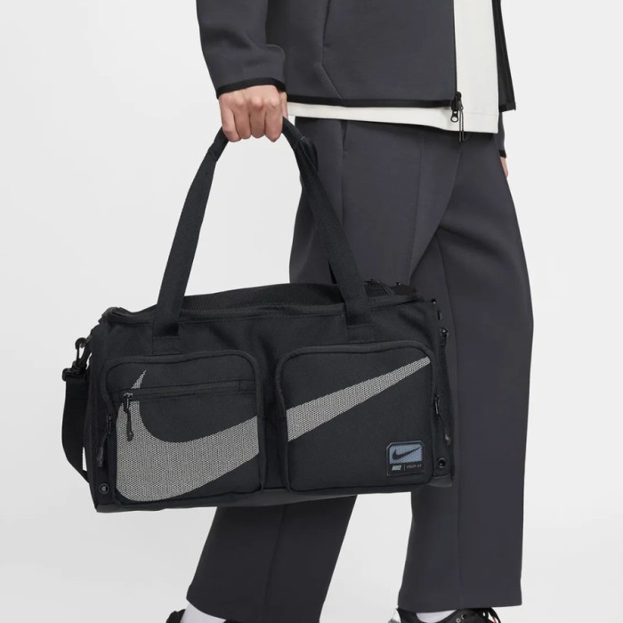 ready stok tas olahraga nike utility power 2.0 duffel bag 31l hf0654-010 original original