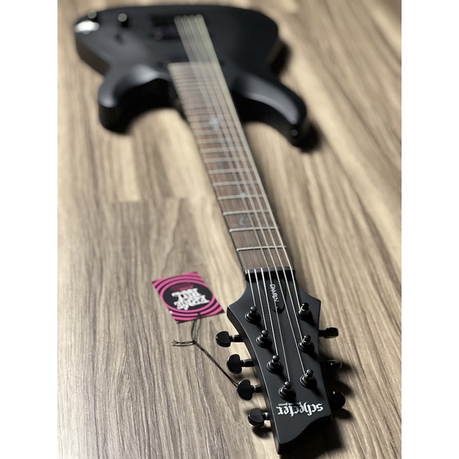 SCHECTER DAMIEN 7 SBK IN SATIN BLACK