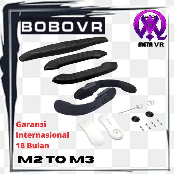 BOBOVR M3 retrofit kit for M2 to be M3 compatible Quest 3