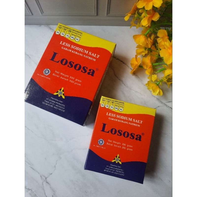 

Lososa 250g / 500g Garam Rendah Natrium Mencegah Hipertensi