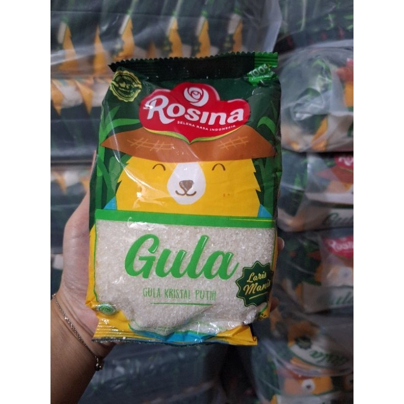 

Rosina Gula Kristal Putih 500gr (1bal isi 24pcs)