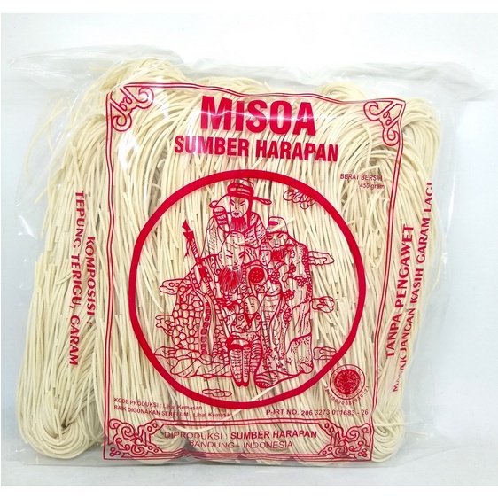 

MISOA MISUA MEE SUAH SUMBER HARAPAN 450 GRAM REFFIL MAKANAN INSTAN ENAK MURAH