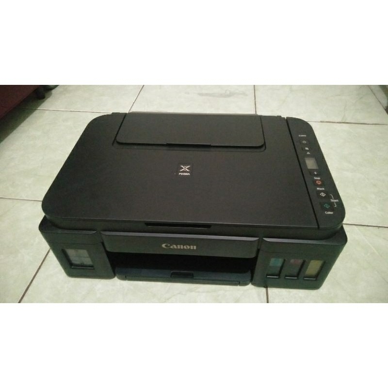 printer bekas canon g2010 print scan copy warna