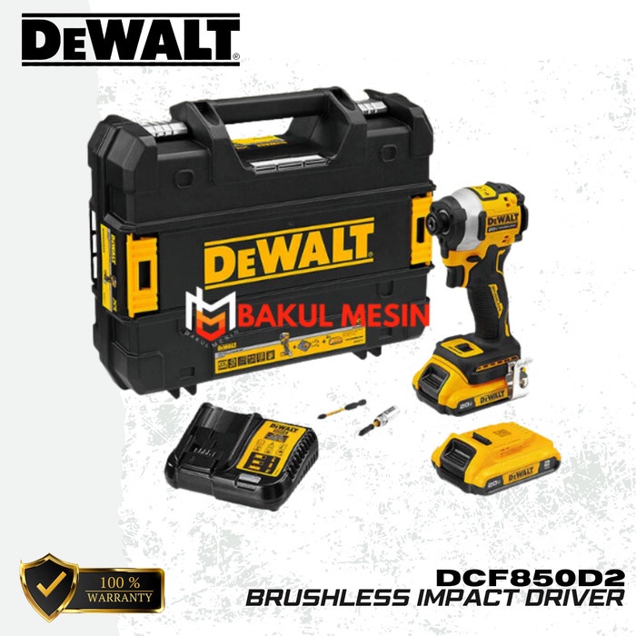 DEWALT DCF850D2 DCF 850 Cordless Brushless Impact Screw Driver