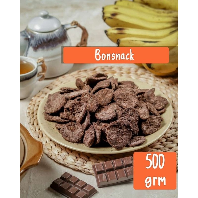 

Keripik Pisang Coklat 500 grm/Pisang Coklat khas lampung