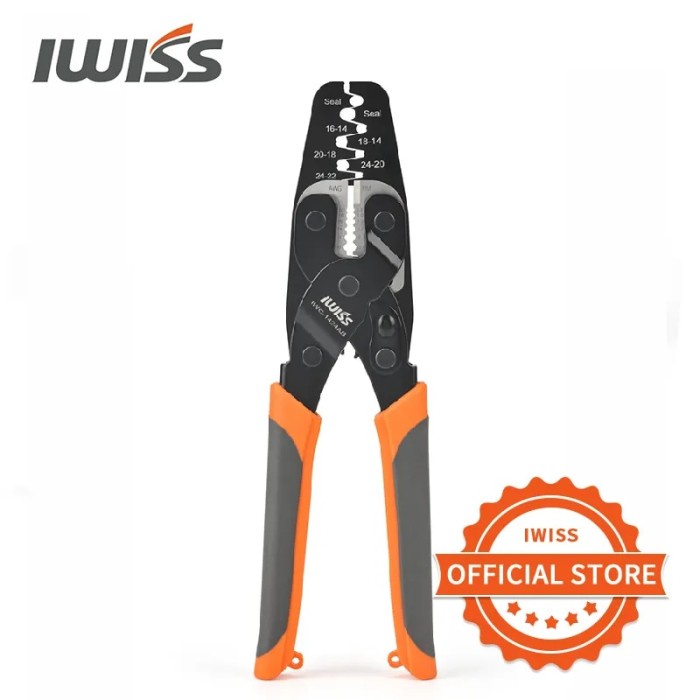 IWISS IWC-1424AB Terminals Crimping Plier Automotive Waterproof