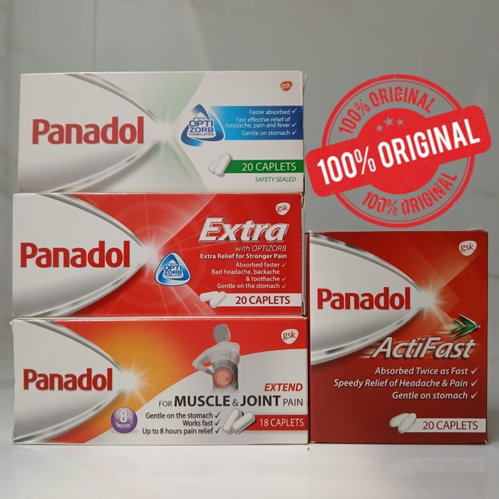 Panadol Singapore With Optizorb Extra Actifast Muscle Joint Terbaru