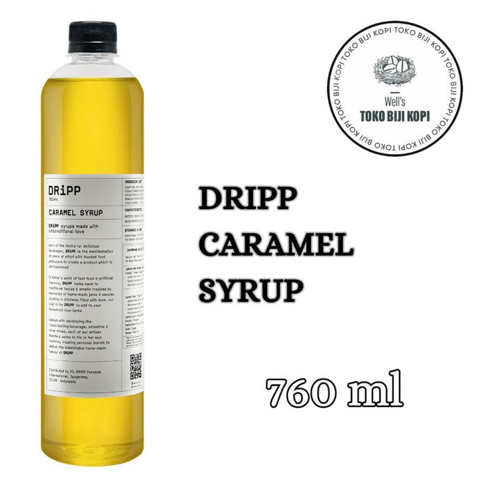 

Dripp Syrup Caramel Flavour - 760 Ml / Sirup Dripp Caramel New