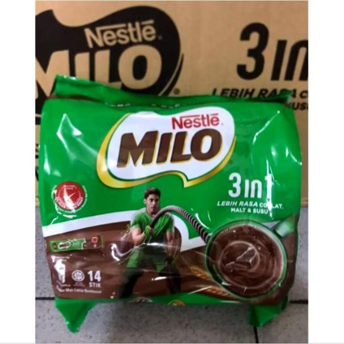 

Milo 3 In 1 Activ-Go Malaysia 18 Sachet Best Seller