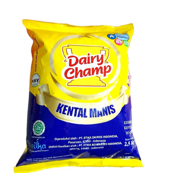 

[Bake-Inc] Diary Champ Susu Kental Manis 2.5 Kg Terbaru