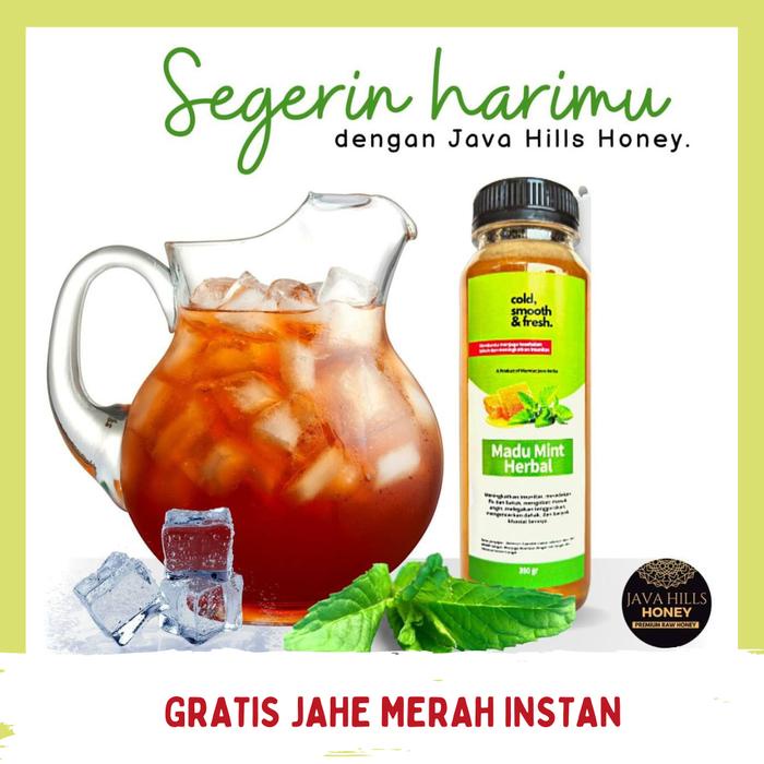 

Madu Mint Javahills Honey - Madu Pelega Pernafasan Dan Batuk Berdahak Herbal Asli Murni 320Gr -