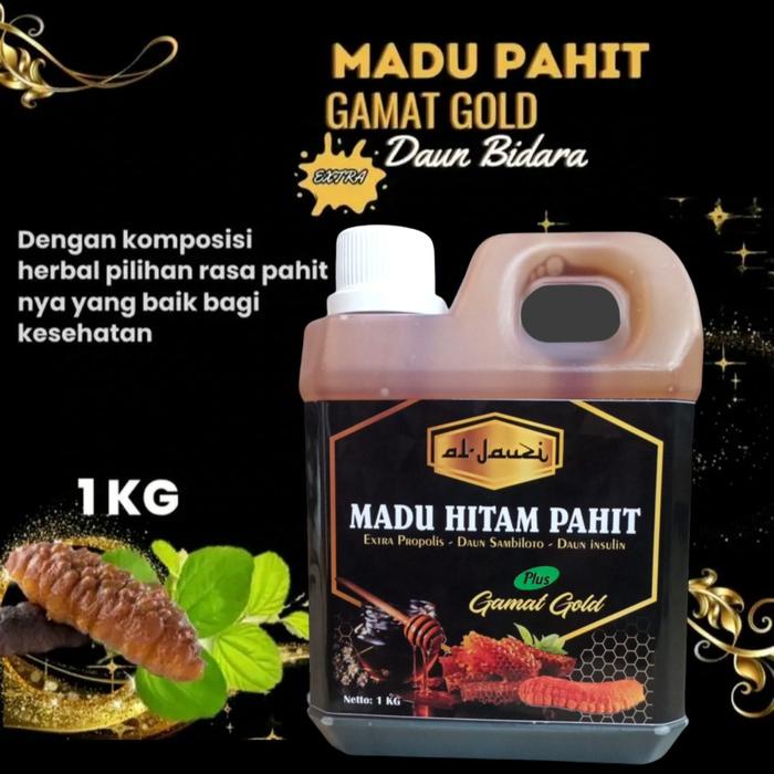 

Madu Hitam Pahit Insulin Gamat Emas 1Kg Best Seller