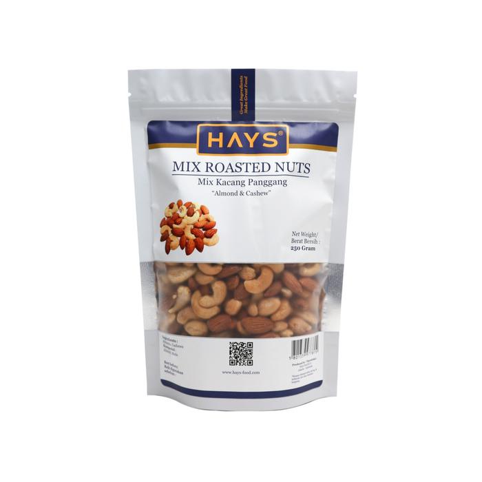 

SALE !!! MIX ROASTED NUTS 250 GRAM KACANG ALMOND & MEDE/METE PANGGANG 250 G ALMOND & CASHEW HAYS