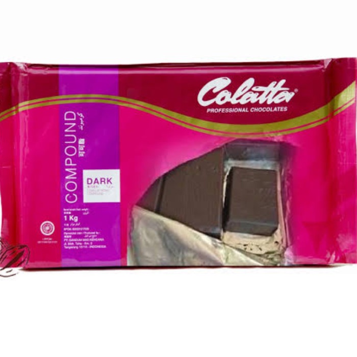 

Ready" Colatta Collata Dark Compound / Coklat Batang Repack 500 Gr / Gram